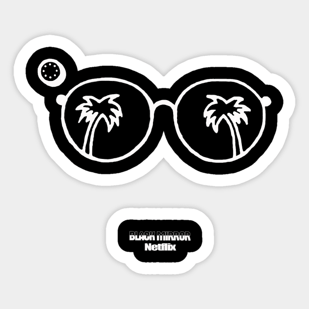 Netflix Black Mirror San Junipero Sticker by Wizzard1